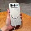 Adecuado para funda de teléfono magnética con pintura de metal corrugado iHonor 600, funda protectora con botón de metal anti-caída Magic8Pro