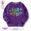 Sudadera de Jardín de Infancia Ropa de Jardín Algodón Estilo Otoño e Invierno Unisex para Niños Manga Larga Forro Polar Estampado Superior Estilo Moderno