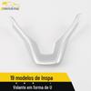Adequado para volante Inspai de 19 polegadas volante Inspai em forma de U painel de instrumentos tira brilhante patch de galvanoplastia