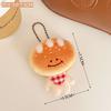 Colgante Muñeco de Pan Gourmet Creativo Muñeco Divertido para Jugar Comida Colgante para Mochila Llavero de Alto Valor Cromático Colgante Decorativo