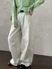 Calça Jeans Estilo Americano Ns Calça Cimitarra Retrô Primavera 2026 Nova Solta Versátil Calça Reta de Perna Larga 22007