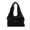 Bolsa de Ombro/Mão Simples de Alto Valor Nova Moda Verão 2025 com Laço Exquisito Nicho Tote para o Dia a Dia