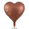 Globos de Papel de Aluminio Publicitarios Impresión de Logo Globos Redondos Forma de Corazón Actividades Promocionales Día de Año Nuevo Nochevieja Globos de Liberación Personalizado