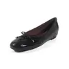 Zapatos de Mocasín Redondos Plateados Estilo Francés con Lazo y Lunares para Mujer, Dulces Zapatos Ballet Mary Jane con Aumento Oculto de Altura