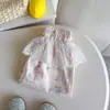 Pantalones Casuales Versátiles para Bebés Niñas, Sueltos, Ligeros, con Ribete de Encaje, Estampado a Cuadros de Dibujos Animados, Lindos