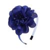 Diadema infantil de gasa con flores grandes, hecha a mano, color macarrón, ideal para fiestas de baile, 2549