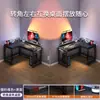 Escritorio de Gaming de Esquina Escritorio de Computadora Escritorio de Escritorio Hogar Doble Escritorio Estantería Mesa de Esquina para Dormitorio Escritorio de Oficina Mesa de Trabajo