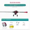 Vara de Estrada Microlight Ultra Leve Carbono Sólido Vara de Estrada Makou UL Vara Sólida Super Macia Vara de Pesca Ligeiramente Branca