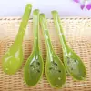 Cuchara de Imitación de Jade Verde, Cuchara Pequeña para Arroz, Cuchara de Melamina Imitación Porcelana, Cuchara Verde, Cuchara de Comida Rápida
