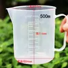 Taza medidora de plástico con escala, vaso medidor de laboratorio para agua, taza medidora de plástico para pegamento, 250 ml, 5000 ml