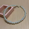 Collar de Perlas Rosa Camelia Blanca para Mujer, Elegante Versátil Colgante Cadena Clavícula Accesorio