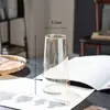 Estilo Ins Escandinavo Jarrón de Cristal Popular Transparente Hidropónico de Gama Alta Simple Creativo Arreglo Floral para Sala de Estar Decoración de Mesa