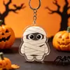 Chaveiro Acrílico Halloween Ação de Graças Abóbora Fantasma Casamento Estilo Rosa Doce Legal Pingente de Chaveiro
