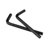 Llave Allen Hexagonal Plana de Siete Caras Negra Llave Hexagonal en Forma de L 0.7 mm - 8 mm