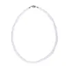 Collar de Concha Lisa Transfronterizo Europeo y Americano 2024 Cadena para Clavícula de Verano de Moda Joyería Versátil para Mujeres Estilo Europeo y Americano
