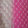 Renda jacquard malha dourada quadrada Xadrez roupa infantil punho de vestido costura brinquedo joia tecido DIY