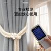 Cortinas Nuevas Modernas de Lujo Ligero Color Sólido Cortinas Blackout Totales para Sala de Estar y Dormitorio Ventana Mirador Algodón Lino Modal Protección Solar