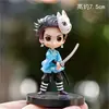 Caja Ciega Demon Slayer Juguetes Lindos al por Mayor Figura de Kamado Tanjirou Nezuko Figura de Zenitsu con Soporte Muñeco