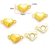 Acessórios para joias DIY Fivela lagosta pendurada Fivela magnética Conector de pulseira e colar Fivela de link de corrente de cauda magnética W315