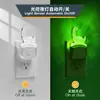 Luz Noturna Plug-in Gy080 Modelo Dinossauro em Acrílico Luz Noturna com Sensor Criativa para Quarto Infantil ao Lado da Cama