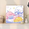 Fiesta de Huevo Pintura al Óleo Digital DIY Pintado a Mano Colorear Abby Mágica de Base Cero Relleno para Niños Pintura al Óleo de Dibujos Animados