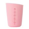 Taza medidora de silicona de doble escala, suministros para tienda de té con leche, herramientas para hornear, taza de leche suave, taza medidora de líquidos, fabricantes al contado