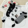 Calcetines de media pantorrilla para mujer con encaje y lunares, Calcetines altos transpirables, Calcetines simples de media pantorrilla para mujer, Calcetines al por mayor de la ciudad de Zhuji