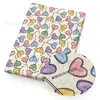 Tela Fina de Poliéster-Algodón o Lona de Poliéster para Día de San Valentín, Materiales para Bolsas Hechas a Mano DIY, 1Yc44102