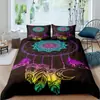 Juego de Cama de Tres Piezas Amazon Atrapasueños Bohemio Impresión Digital 3D Ropa de Cama Exportación Transfronteriza Textiles para el Hogar