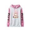 Nuevo hombre japonés Darling in the FranXX sudadera de moda casual estampado de anime transfronterizo