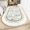 Tapete de Cabeceira Italiano, Luxo Acessível e Plush Retrô de Alta Qualidade, Tapete de Chão Macio Imitando Caxemira para Quarto Principal, Fácil de Cuidar