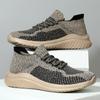 Novos Sapatos Casuais Masculinos e Femininos de Solado Grosso para Primavera, Sapatos Casuais de Tecido da Moda, Sapatos Preguiçosos, Tênis de Corrida Tendência