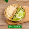 Caja Desechable Limpia para Verduras Caja de Empaque para Verduras Caja para Verduras Frías y Comida Cocinada Cuadrada con Tapa Caja de Plástico Anti-vaho con Recorte para Frutas