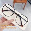 M2767 Nuevo Armazón de Lentes Vintage Color Oro Adhesivo para Hombre y Mujer, Moda Poligonal de Marco Grande para Miopía