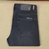Jeans Masculino Novo de Outono, Espessura Média, Lavado e Desbotado, Fibra de Poliéster, Algodão Stretch, Corte Reto, Slim Fit