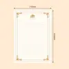 Papel Carta A4 para Estudiantes con Patrones de Dibujos Animados Creativos, Cartas de Amor Manuscritas, Papel para Fotocopias, Tarjetas de Felicitación Impresas, Adecuado para Enviar por Correo e Imprimir
