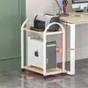 Rack Principal de Computadora Estante de Almacenamiento de Oficina Gabinete de Escritorio de Almacenamiento Hecho a Medida Estante Móvil para Caja de Escritorio Soporte Estante para Impresora