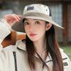 Sombrero de pescador con protección solar para mujer, para primavera y verano, para viajes al aire libre, con protección UV, para montañismo, 2025
