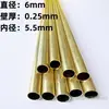 Diámetro 1 2 3 4 40 50 mm tubo redondo pequeño de latón capilar hueco de pared delgada h62/h65 tubo de latón protección ambiental