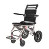 Cadeira de Rodas Dobrável para Idosos, Leve, Pequena, Ultraleve, Transporte Portátil para Viagem, Carrinho de Cadeira de Rodas