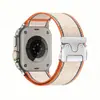 El Nuevo Modelo Es Adecuado para Apple Iwatchs11 Correa de Reloj Elástica Trenzada de Nylon Reflectante con Hebilla de Paracaídas Ultra Universal