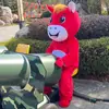 Fantasia de Mascote da Fortuna, Longevidade, Prosperidade, Felicidade e Riqueza, Fantasia de Mascote do Deus da Riqueza, Fantasia de Performance para Reunião Anual de Adultos, Fantasia de Mascote de Cavalo Andante