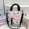 Bolsa de Lona Nueva Primavera 2026 Bolso de Hombro Único para Mujer Bolso de Mano de Gran Capacidad Bolso Cruzado Estampado Bolsa Yamashita Arimatsu
