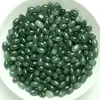 Camino de jadeíta de Myanmar a través de cuentas sueltas Carga A aceite Cuentas de transferencia de jade aceite verde cuentas de arroz verde DIY con cuentas al por mayor