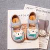 Zapatos Lindos de Dibujos Animados para Niñas 2025 Primavera y Otoño Nuevos Zapatos de Princesa para Niños Boca Baja Zapatos de Interior para Guardería Zapatos de Bebé