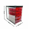 Filtro de Fondo para Acuario Tanque DIY Filtro Superior Tanque Caja de Separación Húmedo-Seco Filtro Tanque de Agua Estancada Caja de Goteo Caja de Lluvia de Doble Capa
