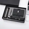 Caderno A5 com Logo Personalizável, Capa Dupla para Escritório, Bolso Interno, Bloco de Notas, Copo Térmico, Conjunto de Guarda-chuva