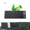 Teclado de laptop mate brillante transparente negro Azul Naranja etiqueta de letra para Apple Computer mac