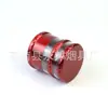 Moedor de Tabaco de Liga de Zinco de 4 Camadas 66mm Moedor de Metal Chanfrado Criativo Perspectiva Plana Moedor para Fumar