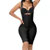 Corsé Moldeador Doble Postparto Especial Transfronterizo Boxer Delgado Cintura Alta Control de Abdomen Tirantes Moldeador Corporal Mono Sin Costuras